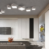 Led Deckenleuchte Hexa 25 Weiß Sechseck Modern Design-Leuchtezauber