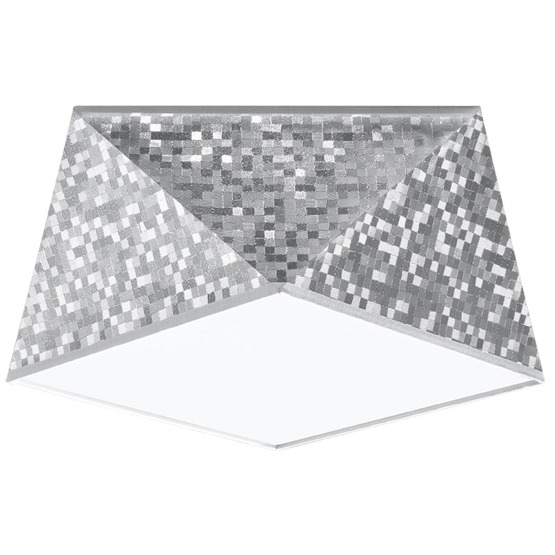 Led Deckenleuchte Hexa 25 Silber Sechseck Modern Design-Leuchtezauber