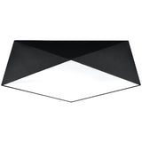 Led Deckenleuchte Hexa 45 Schwarz Sechseck Modern Design-Leuchtezauber