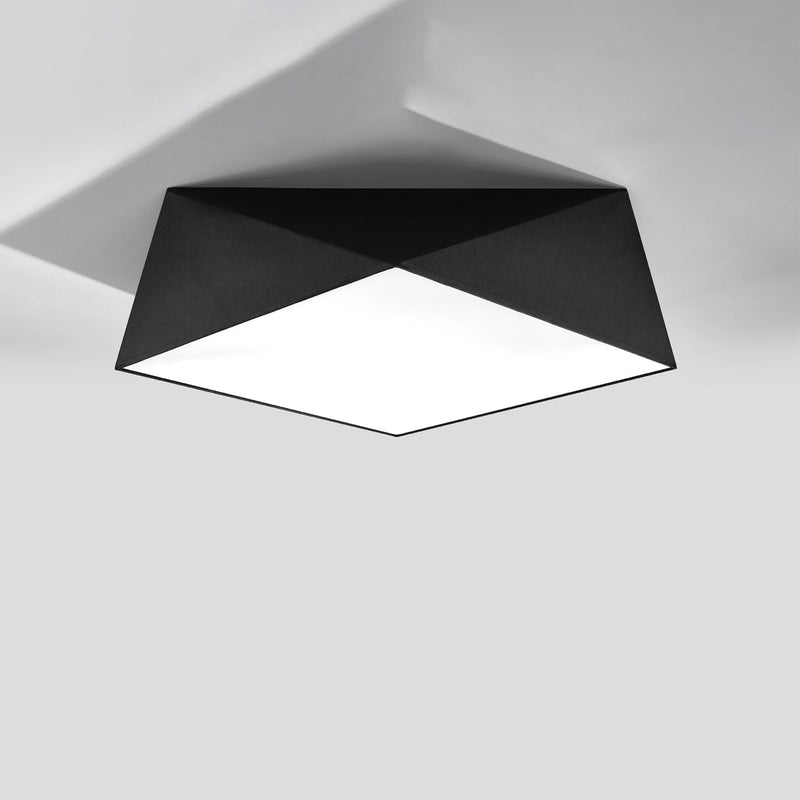 Led Deckenleuchte Hexa 45 Schwarz Sechseck Modern Design-Leuchtezauber