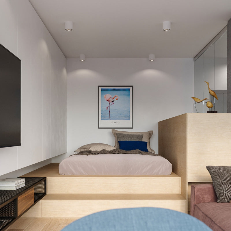 Led Deckenleuchte Tiube Weiß Zylinder Form Modern-Leuchtezauber