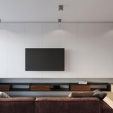 Led Deckenleuchte Tiube Grau Zylinder Modern Metall-Leuchtezauber