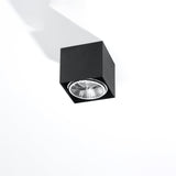 Led Deckenleuchte Blake Schwarz Metall Modernes Design-Leuchtezauber
