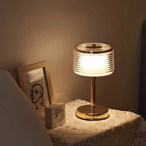 LED- Ring Tischlampe-Leuchtezauber