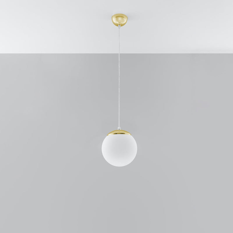 Hängeleuchte Ugo 20 Gold – Moderne LED Pendelleuchte Gold-Leuchtezauber