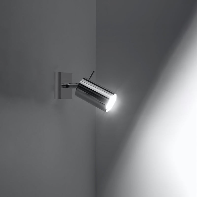 Wandleuchte Ring Chrom, Modern, Led-Fähig, Runde Form-Leuchtezauber