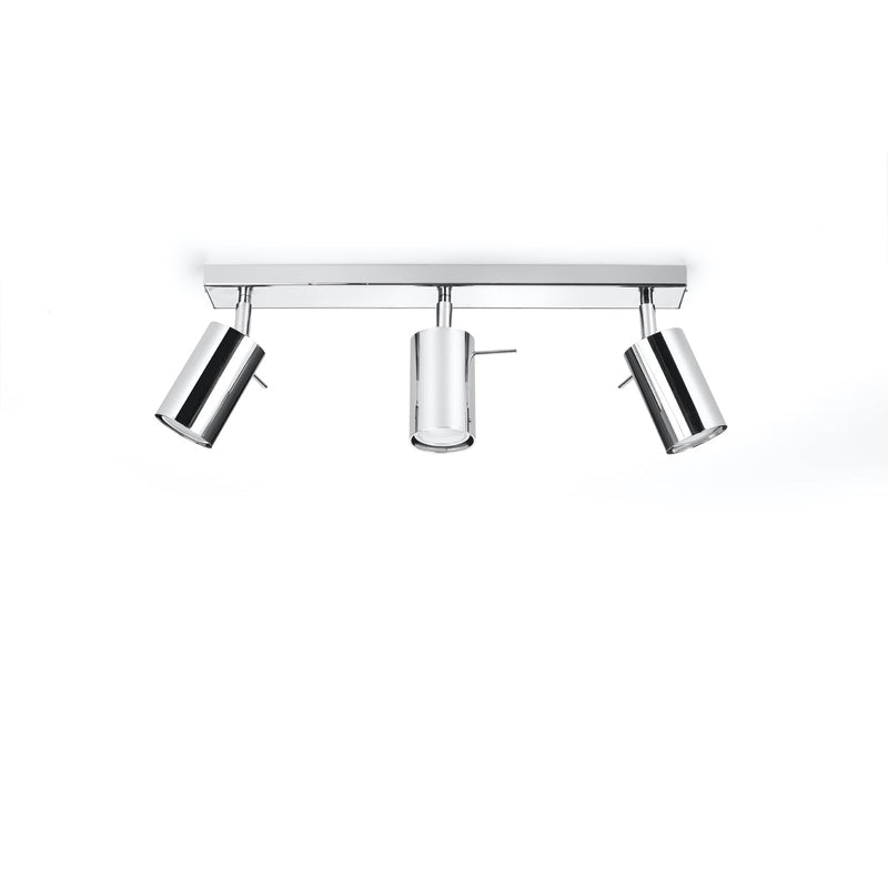 Led Deckenleuchte Ring 3-Flammig Chrom Modern Design-Leuchtezauber