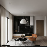 Kronleuchter Bella 60 Weiß – Moderne LED Deckenleuchte-Leuchtezauber