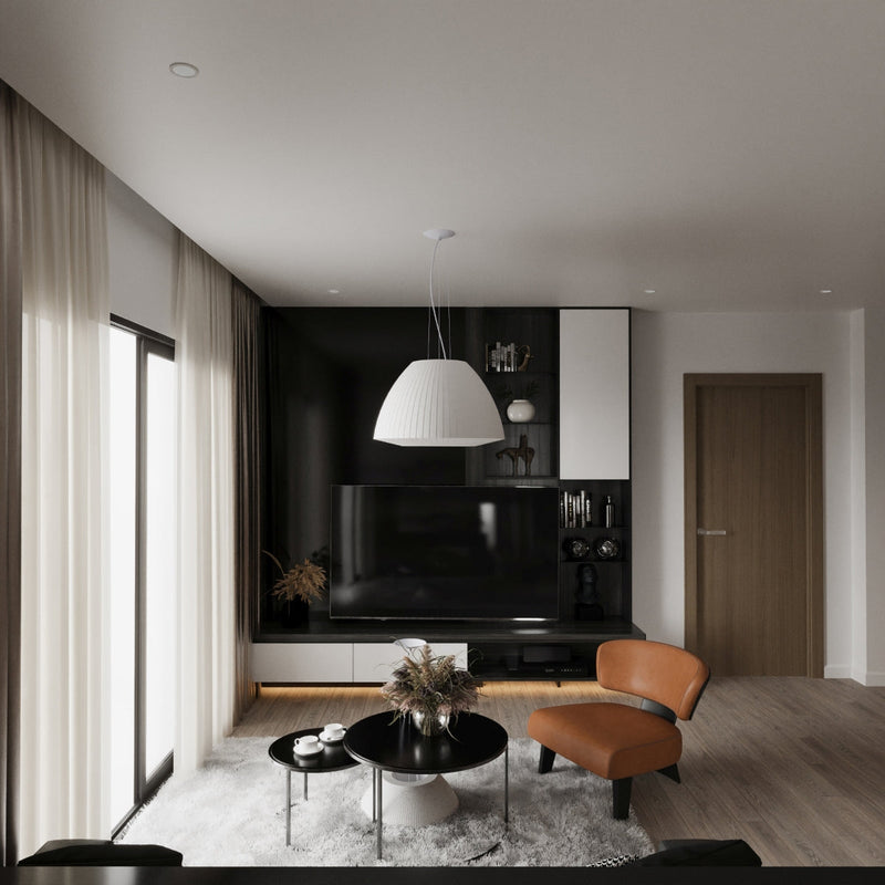 Kronleuchter Bella 60 Weiß – Moderne LED Deckenleuchte-Leuchtezauber