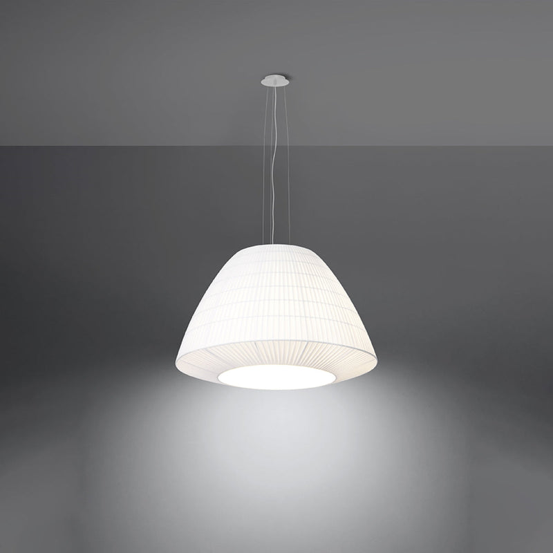 Kronleuchter Bella 60 Weiß – Moderne LED Deckenleuchte-Leuchtezauber