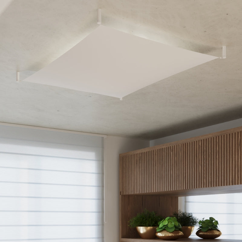 Deckenlampe Luna 3 Weiß Led Deckenleuchte Modern-Leuchtezauber