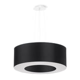 Kronleuchter Saturno 50 Schwarz – Moderne LED Deckenlampe-Leuchtezauber
