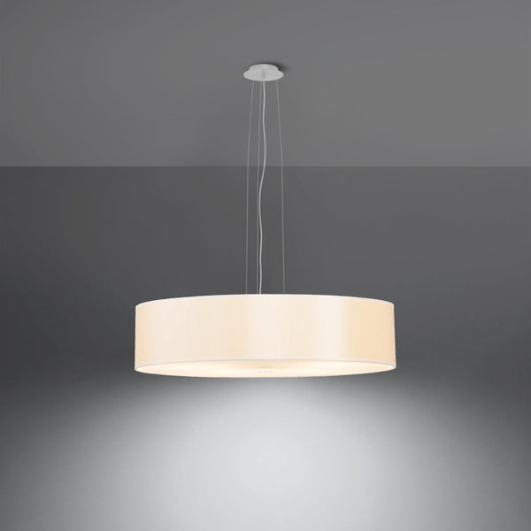 Kronleuchter Skala 50 Weiß - LED Deckenlampe Modern Design-Leuchtezauber