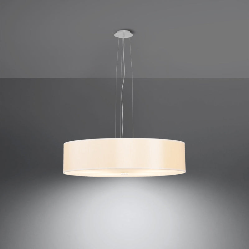Kronleuchter Skala 50 Weiß - LED Deckenlampe Modern Design-Leuchtezauber