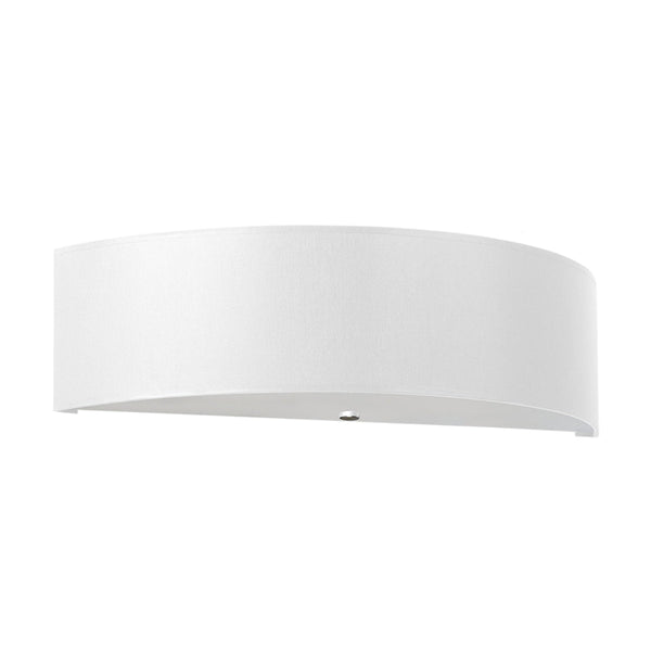 Wandleuchte Skala Weiß, Modernes Design, E27, Led-Kompatibel-Leuchtezauber