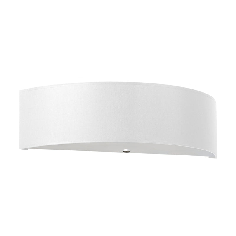 Wandleuchte Skala Weiß, Modernes Design, E27, Led-Kompatibel-Leuchtezauber