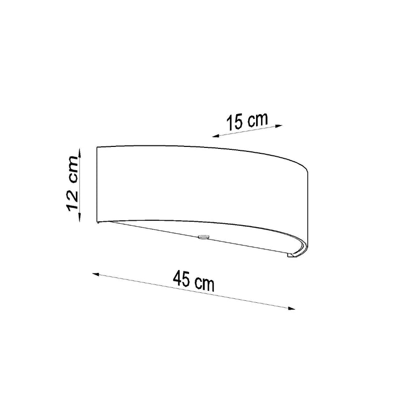 Wandleuchte Skala Weiß, Modernes Design, E27, Led-Kompatibel-Leuchtezauber