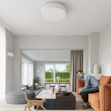 Wandleuchte Skala Weiß, Modernes Design, E27, Led-Kompatibel-Leuchtezauber
