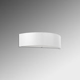 Wandleuchte Skala Weiß, Modernes Design, E27, Led-Kompatibel-Leuchtezauber