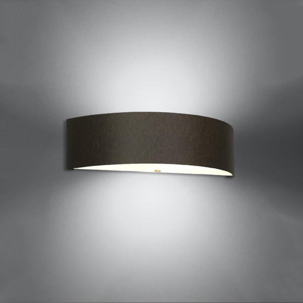 Wandleuchte Skala Schwarz, Designleuchte, E27, Led-Fähig-Leuchtezauber
