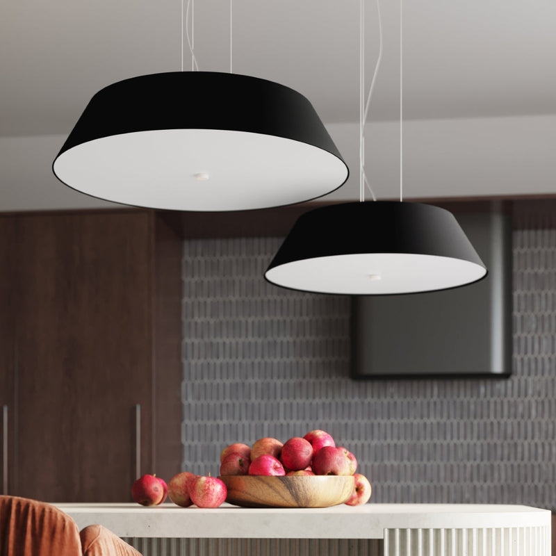 Kronleuchter Vega 60 Schwarz - Moderne LED Wandleuchte-Leuchtezauber