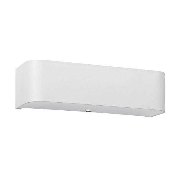 Wandleuchte Lokko Weiß, Modern, Led-Kompatibel, Flach-Leuchtezauber