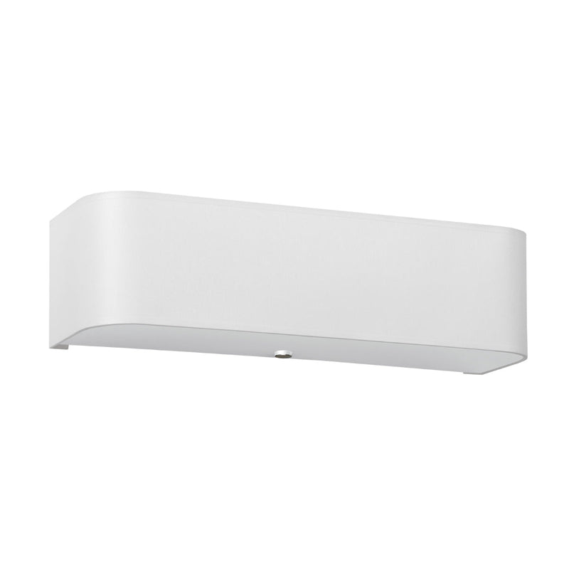 Wandleuchte Lokko Weiß, Modern, Led-Kompatibel, Flach-Leuchtezauber