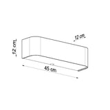 Wandleuchte Lokko Weiß, Modern, Led-Kompatibel, Flach-Leuchtezauber