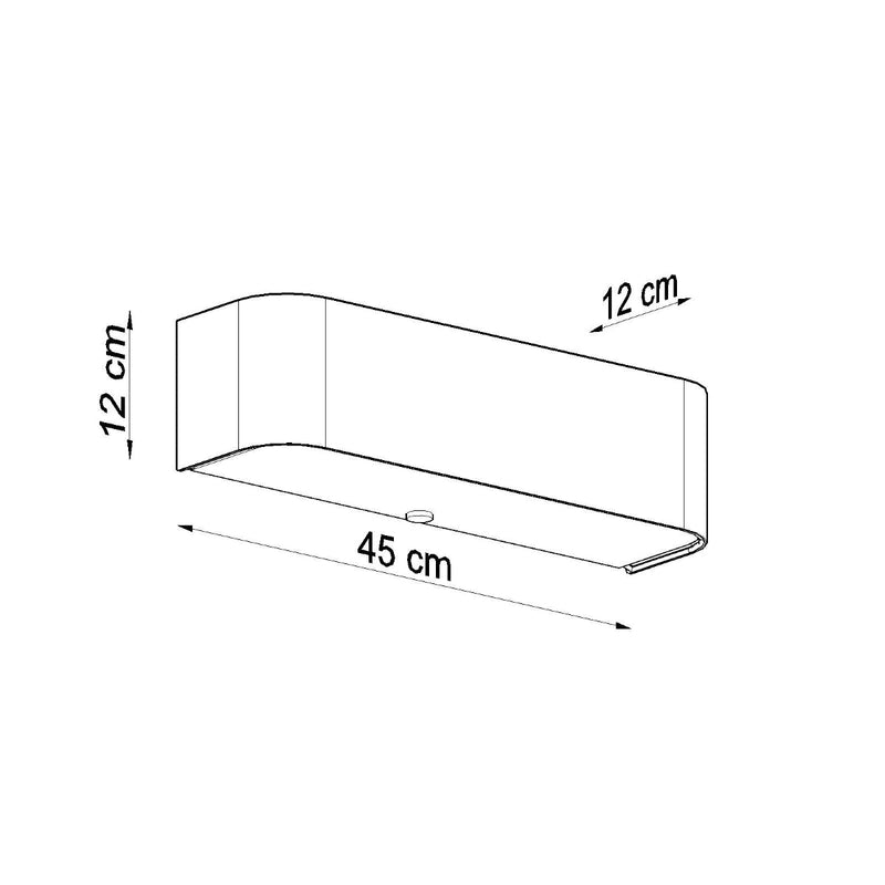 Wandleuchte Lokko Weiß, Modern, Led-Kompatibel, Flach-Leuchtezauber