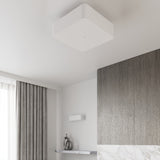 Wandleuchte Lokko Weiß, Modern, Led-Kompatibel, Flach-Leuchtezauber