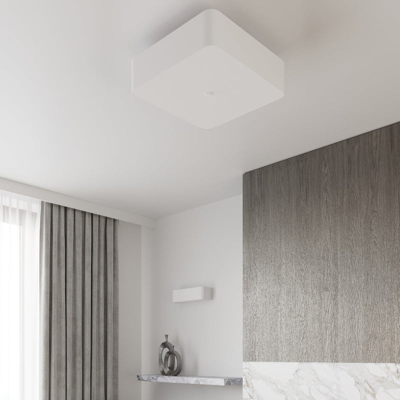 Wandleuchte Lokko Weiß, Modern, Led-Kompatibel, Flach-Leuchtezauber