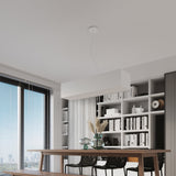 Kronleuchter Santa 120 Weiß - Modernes Design LED Deckenlampe-Leuchtezauber