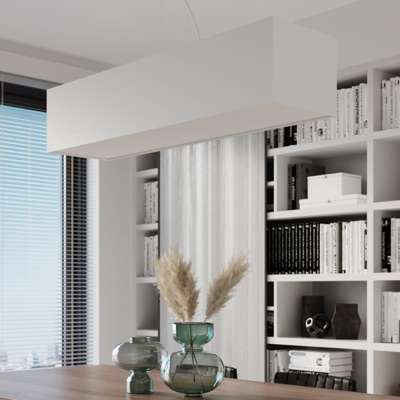 Kronleuchter Santa 120 Weiß - Modernes Design LED Deckenlampe-Leuchtezauber