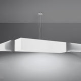 Kronleuchter Santa 120 Weiß - Modernes Design LED Deckenlampe-Leuchtezauber