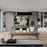 Kronleuchter Santa Ø120 Cm Schwarz Led Designlampe-Leuchtezauber