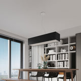 Kronleuchter Santa Ø120 Cm Schwarz Led Designlampe-Leuchtezauber