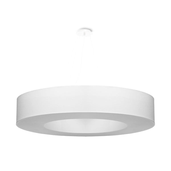 Kronleuchter Saturno Ø90 Cm Weiß Led Deckenleuchte-Leuchtezauber