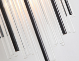 AuriLux Nordic Kristall-Wandleuchte-Leuchtezauber