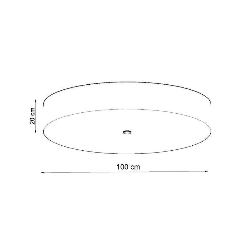 Deckenleuchte Skala 100 Schwarz Lange Schwarze Deckenleuchte – Elegant & Leistungsstark-Leuchtezauber