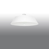 Deckenleuchte Vega 70 Weiß Minimalistische Weiße Designlampe – Markant & Hell-Leuchtezauber