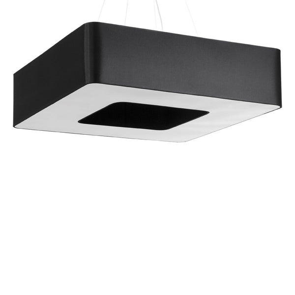 Kronleuchter Urano Ø80 Cm Schwarz Modern Design-Leuchtezauber