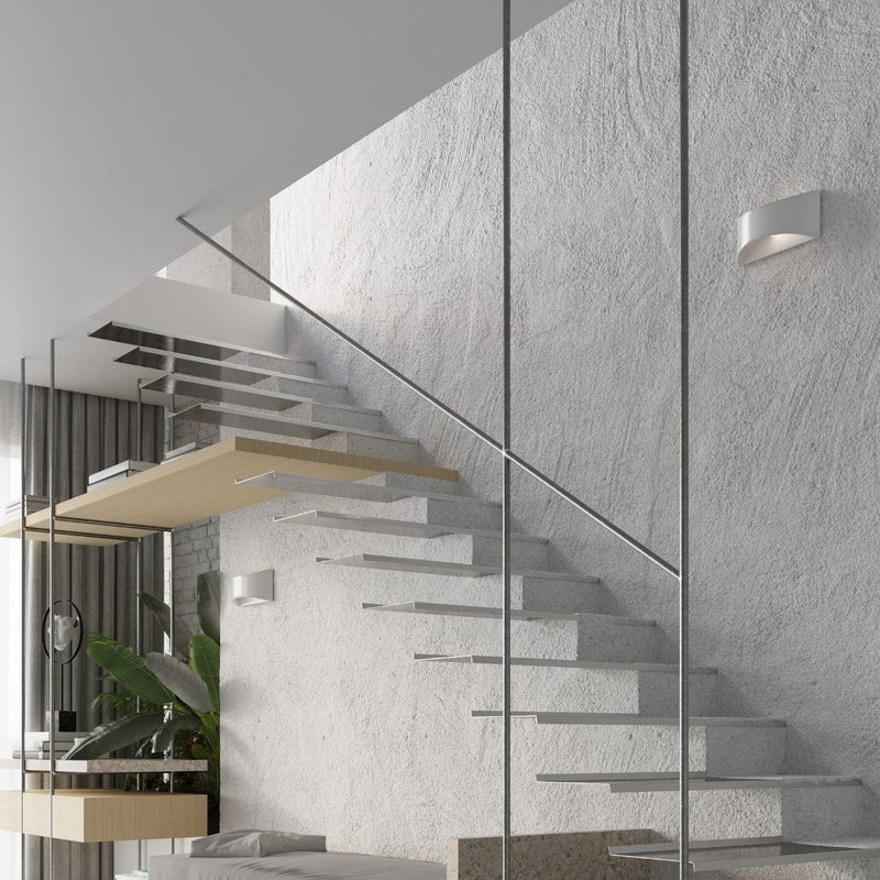 Keramik Wandleuchte Vixen Weiß, Modern, Led, E27 Fassung-Leuchtezauber