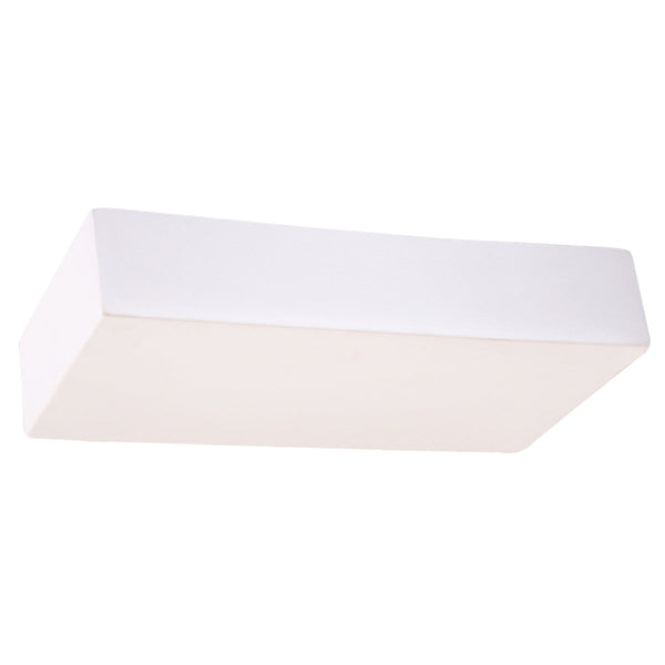 Keramik Wandleuchte Taugan Weiß, E27, Modern, Led-Fähig-Leuchtezauber