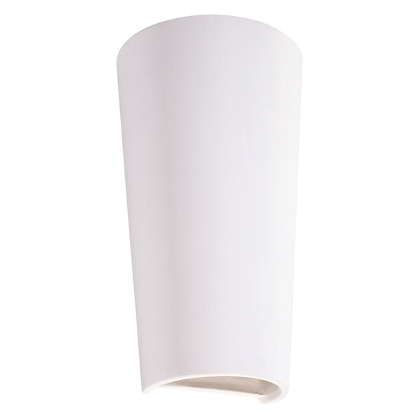 Keramik Wandleuchte Lana Weiß, Design, Led-Kompatibel, E27-Leuchtezauber