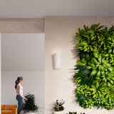 Keramik Wandleuchte Lana Weiß, Design, Led-Kompatibel, E27-Leuchtezauber