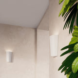 Keramik Wandleuchte Lana Weiß, Design, Led-Kompatibel, E27-Leuchtezauber