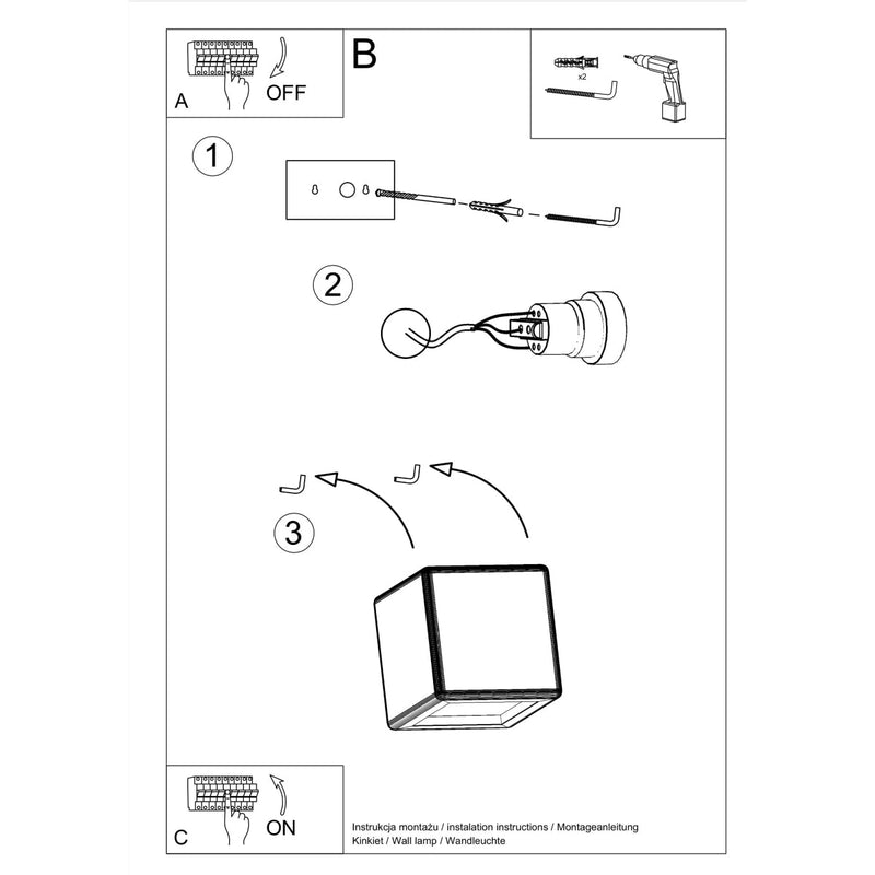 Keramik Wandleuchte Nesta Weiß, Modern, Led-Fähig, E27-Leuchtezauber