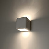 Keramik Wandleuchte Nesta Weiß, Modern, Led-Fähig, E27-Leuchtezauber