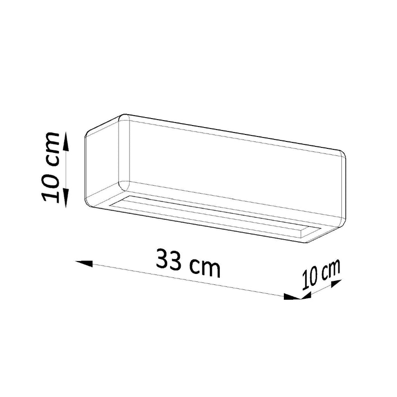 Keramik Wandleuchte Subani Weiß, E27, Modernes Design-Leuchtezauber