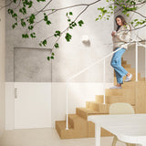 Keramik Wandleuchte Subani Weiß, E27, Modernes Design-Leuchtezauber